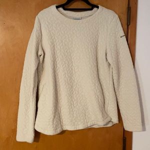 Columbia quilted pullover with pockets